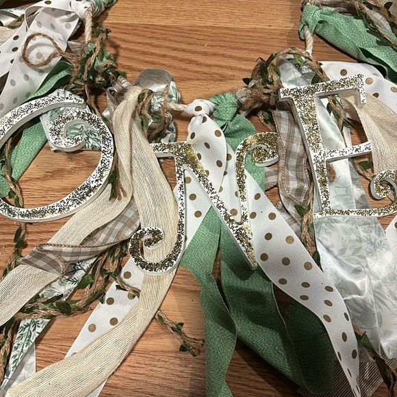 High chair banner for first birthday party - Picture 2 of 4